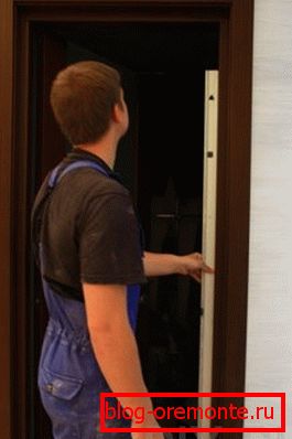 Měření video, jak instalovat vnitřní dveře