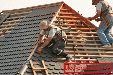 Instalace měkkých obkladů na šikmou střechu