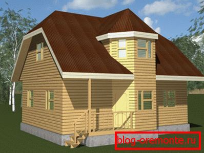 3D projekt levného domu 3D projekt levného domu