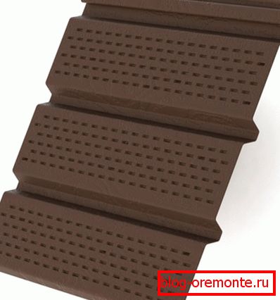 Plně děrovaný panel