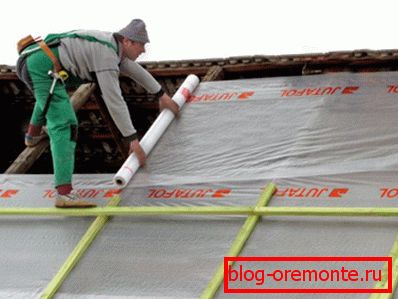 Instalace hydroizolačního filmu
