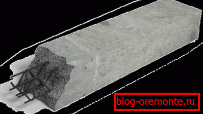 Beton zpevněný polystyrenem Beton zpevněný polystyrenem