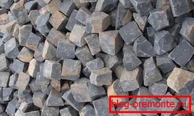 Basalt drcený kámen Basalt drcený kámen