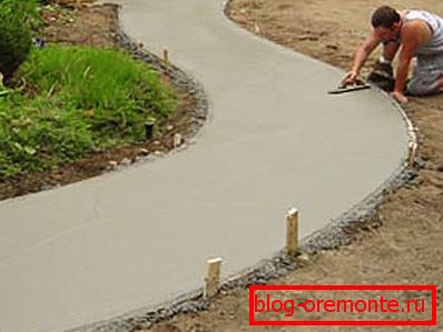 Betonирование дорожки. Затирка Betonирование дорожки. Затирка