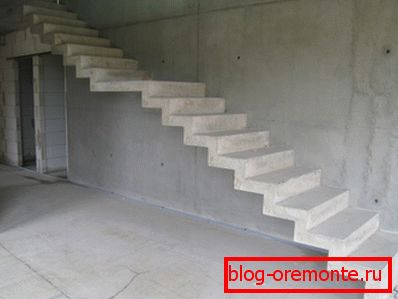 Betonové schody