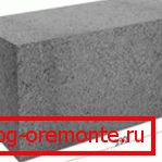 Бетонный полнотелый блок 200х200х400 мм– истинные velikostiы Betonový blok 200x200x400mm - skutečné rozměry