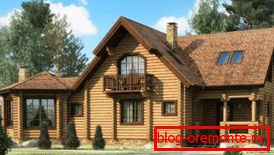 Šindle také přispívají k exteriéru budovy. Šindle také přispívají k exteriéru budovy.