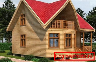 Barový dům 7x7 metrů - není třeba vyzdobit exteriér Barový dům 7x7 metrů - není třeba vyzdobit exteriér