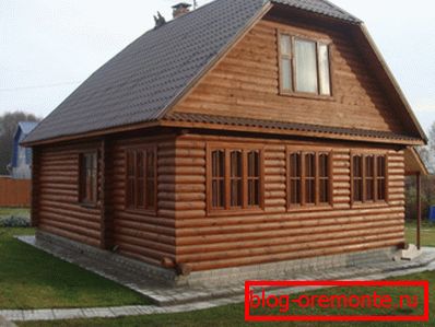 Dřevo, bezprostředně po stavbě Dřevo, bezprostředně po stavbě
