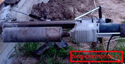 Zakládání vrtání s diamantovým bitem Zakládání vrtání s diamantovým bitem
