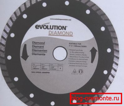 Diamantový řezný disk Diamantový řezný disk