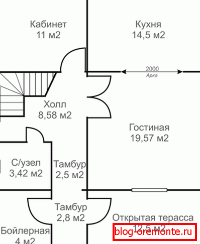 Dům 8x10 se dvěma podlažími Dům 8x10 se dvěma podlažími