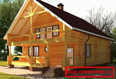Dům profilovaného dřeva