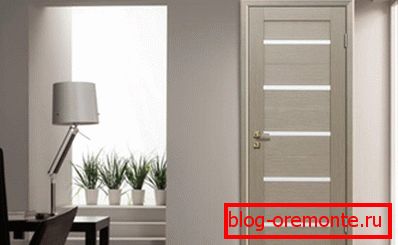 Barevné cappuccino na vnitřních dveřích Barevné cappuccino na vnitřních dveřích