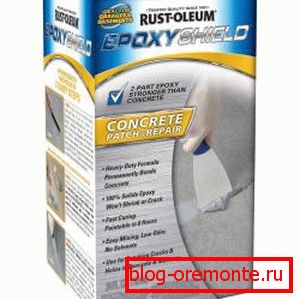 Epoxidový tmel pro betonovou podlahu Epoxidový tmel pro betonovou podlahu