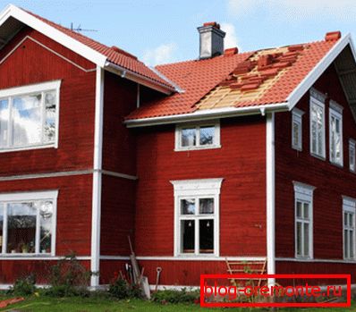 Pokud tekutá izolace přidá malou barvu, pak se dokončená konstrukce neliší od malované budovy