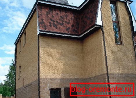 Materiál pro dokončování domů z pórobetonu