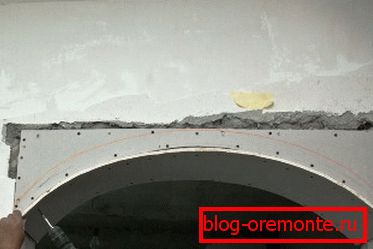 Formy sádrokartonových oblouků