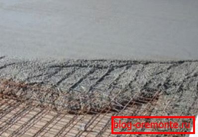 Fotografie správně položené směsi betonu Fotografie správně položené směsi betonu