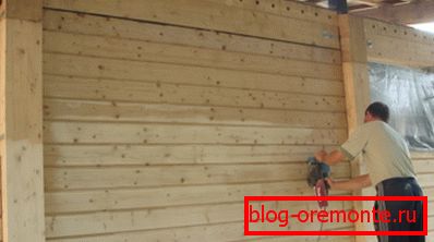 Foto brusné stěny z dřeva Foto brusné stěny z dřeva