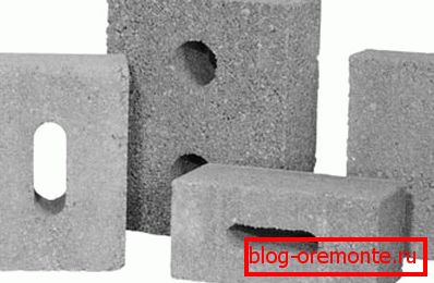 Fotografie stavebních bloků z betonu Fotografie stavebních bloků z betonu