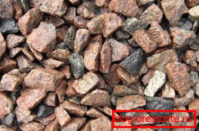 Podíl drceného kamene pro směs Podíl drceného kamene pro směs
