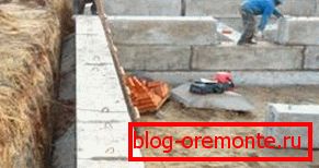 Založení betonových panelů Založení betonových panelů