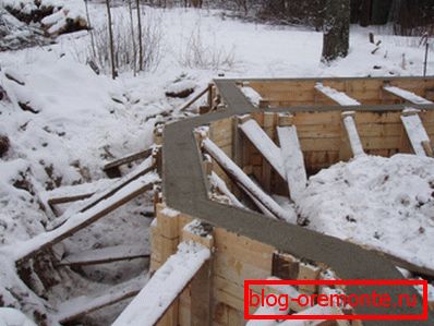 Nadace byla postavena při teplotách nižší než 0 ° vzhledem k přítomnosti nemrznoucích přísad Nadace byla postavena při teplotách nižší než 0 ° vzhledem k přítomnosti nemrznoucích přísad