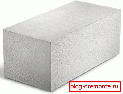 Pórobetonový blok s vysokou porézností Pórobetonový blok s vysokou porézností