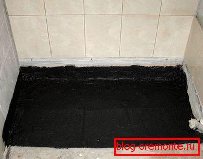 Hydroizolace pod dlaždice