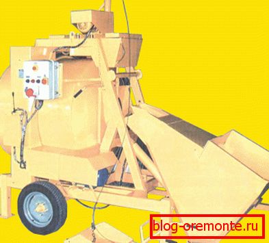 Gravity mixer s podnosem Gravity mixer s podnosem