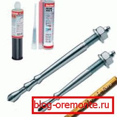 Chemické анкер с капсулой клея
