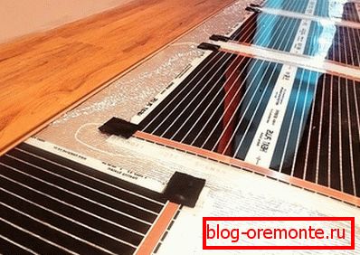 Umístění infračerveného podlahového vytápění