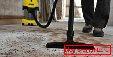 Vysoce kvalitní odstraňování prachu - důležitá podmínka pro úspěšnou hydroizolaci