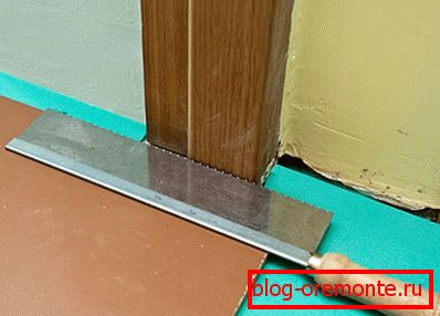 Vložili jsme laminát do dveří