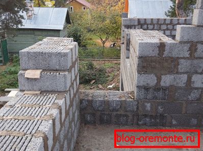 Zděné použití stěnových bloků Zděné použití stěnových bloků