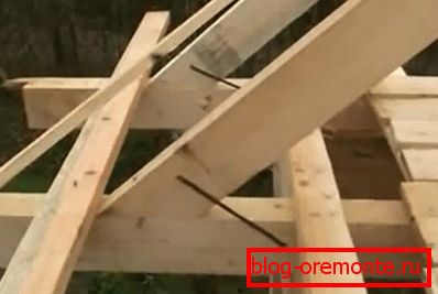 Montáž nosníků na nosníky