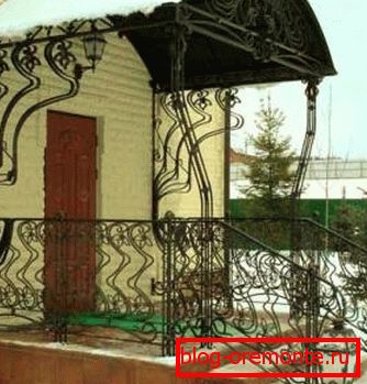 kamenná veranda