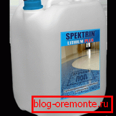 Impregnace lithiem SPEKTRIN Impregnace lithiem SPEKTRIN