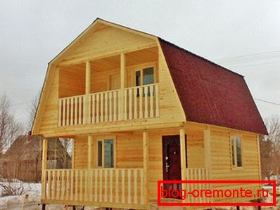 Mansard с балконом