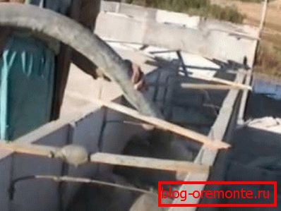 Monolitická konstrukce z pěnového betonu Monolitická konstrukce z pěnového betonu