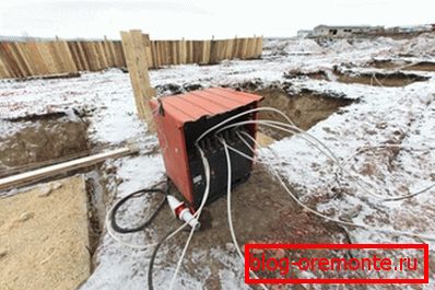 Při fotografické práci s betonem v zimních podmínkách Při fotografické práci s betonem v zimních podmínkách