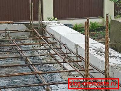 Ve struktuře foto - vyztužení pro nalévání betonových podlah Ve struktuře foto - vyztužení pro nalévání betonových podlah