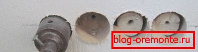 Na fotografii je použita konvenční korunka s karbidovým hrotem. Na fotografii je použita konvenční korunka s karbidovým hrotem.