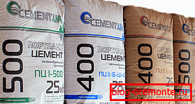 Nejběžnější značky cementu Nejběžnější značky cementu