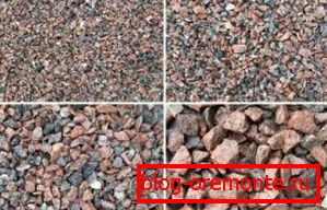 Betonové plniva Betonové plniva