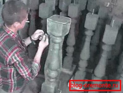 Získat dovednosti, můžete rychle produkovat velké množství balusters.