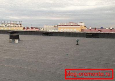 Nepoužívaná plochá střecha