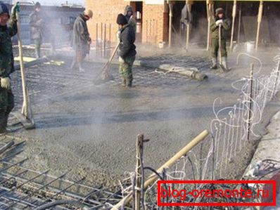 Betonové vytápění Betonové vytápění