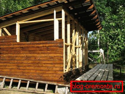 Střecha s jednostrannou střechou